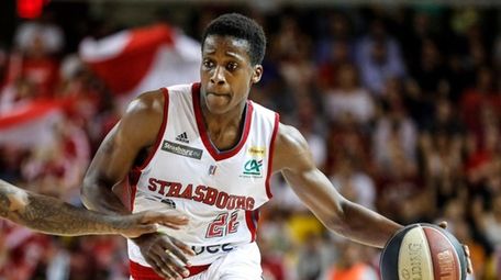 Frank Ntilikina, one of French basketball's promising players,