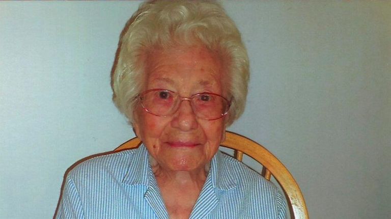 Josephine Rotolo at her 106th birthday on July