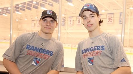 The New York Rangers' two first round selections