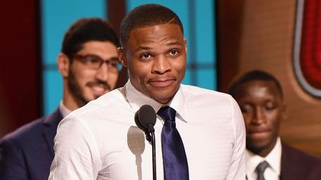 2016-17 NBA Most Valuable Player Russell Westbrook speaks