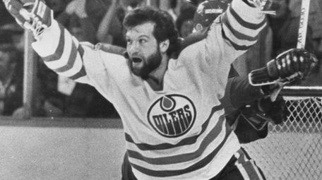 Former Edmonton Oilers tough guy Dave Semenko, who