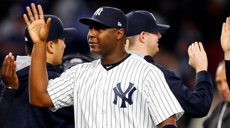 Chris Carter and Yankees after a win over