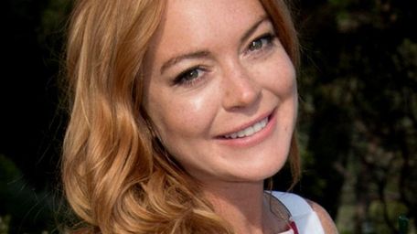 Lindsay Lohan at a Cannes Film Festival event