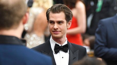Andrew Garfield arrives at the Oscars at the