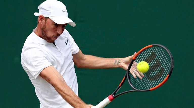 Israel's Dudi Sela returns to Bulgaria's Grigor Dimitrov