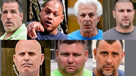 These seven people were accused Wednesday, July 12,