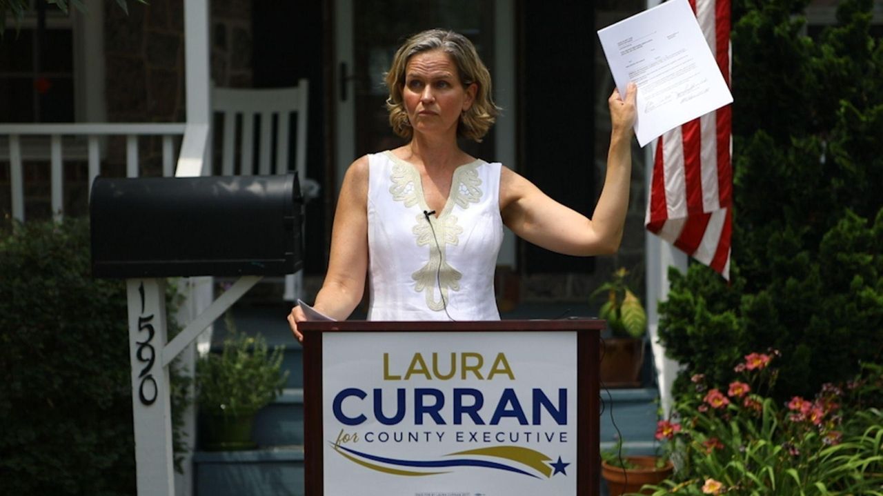 Nassau County Legis. Laura Curran (D-Baldwin), who is running