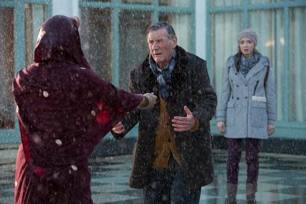 Michael Palin, center, stars with Mayuri Boonham and