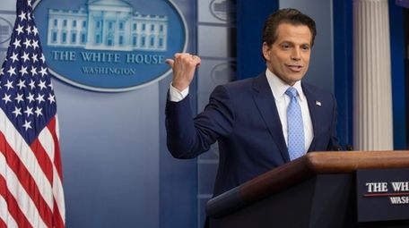 White House Communications Director Anthony Scaramucci attends a