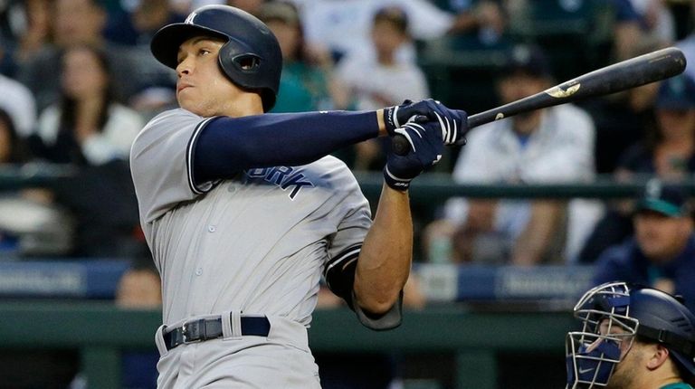Aaron Judge hits a titanic home run to