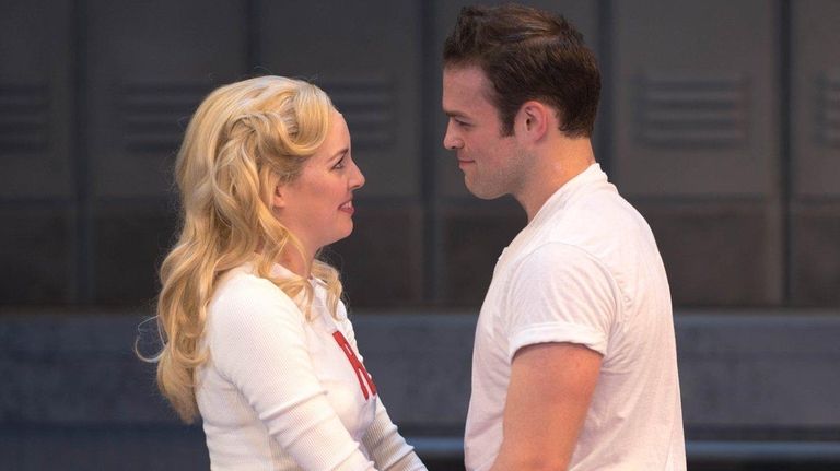 Liana Hunt as Sandy and Sam Wolf as