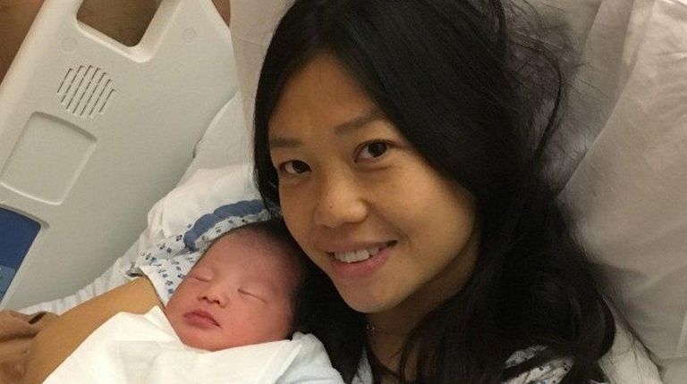 Slain NYPD Officer Wenjian Liu's widow, Pei Xei