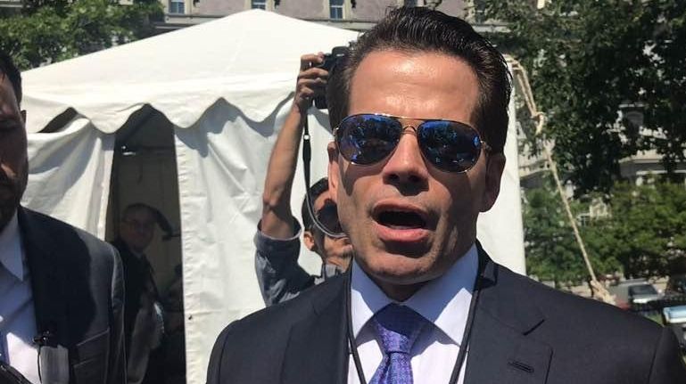 White House Communications Director Anthony Scaramucci and Counselor