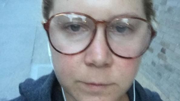 Amy Schumer in the Instagram photo accompanying her