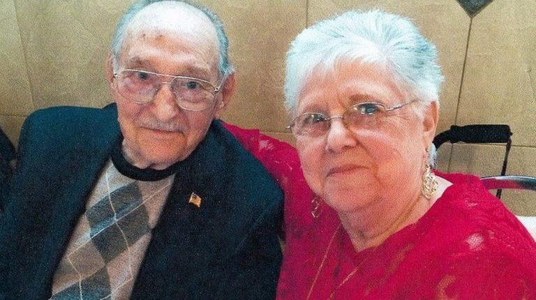 Alfonso and Phyllis Caggiano of East Meadow celebrated