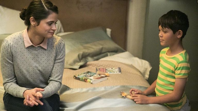 Melonie Diaz and Ethan Kent in HBO's