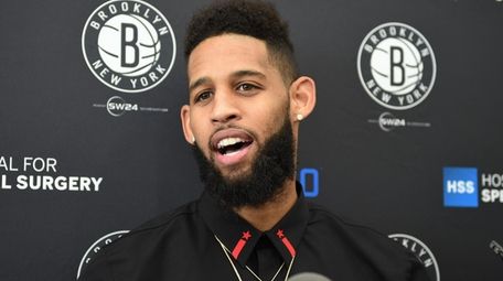 Brooklyn Nets newly acquired guard/forward Allen Crabbe answers