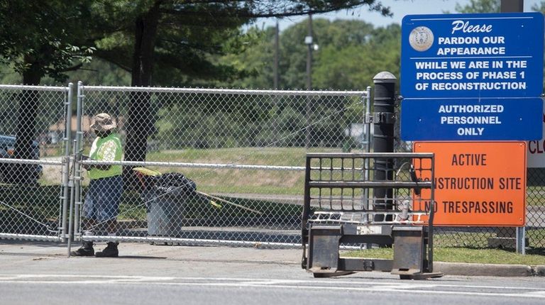 Roberto Clemente Park in Brentwood has been closed