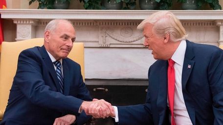 Newly sworn-in White House Chief of Staff John