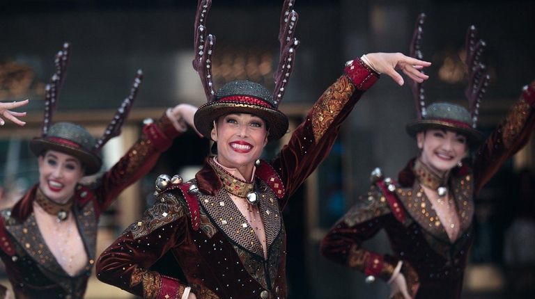 The Radio City Rockettes perform