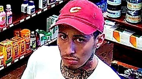 Surveillance photo shows Kevin Arenas, 23, of West