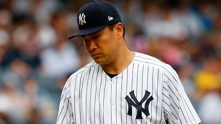 Masahiro Tanaka of the Yankees allowed only one