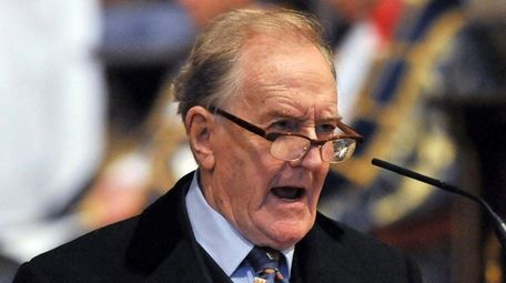 Veteran British stage and screen actor Robert Hardy,