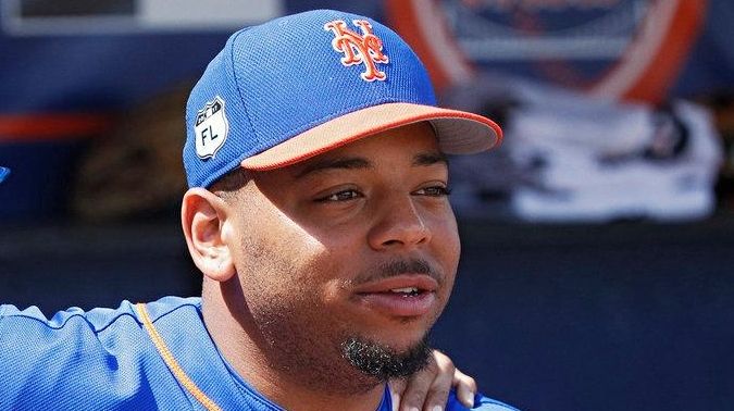 Dominic Smith #74 of the New York Mets