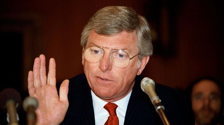 Texas Gov. Mark White in Washington in 1985.