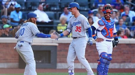 Cody Bellinger #35 of the Los Angeles Dodgers