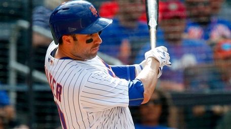 Neil Walker of the New York Mets connects