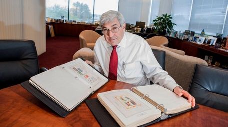 Henry Schein CEO Stanley Bergman at his Melville