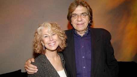 Alan Peckolick, pictured with his wife Jessica Weber,
