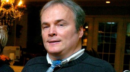 Det. Steven McDonald in his Malverne home on