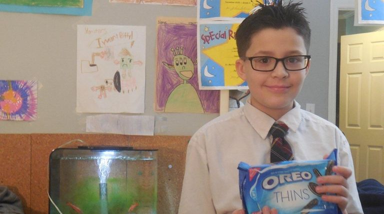Kidsday reporter Nathaniel Thomas' cookie choice is the