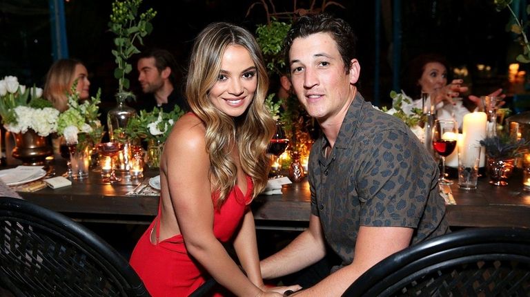 Keleigh Sperry and Miles Teller on Feb. 18,