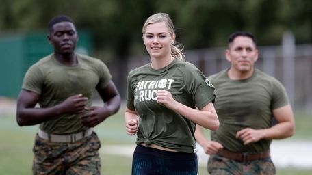 Model and actress Kate Upton takes part in