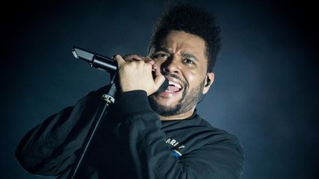 The Weeknd performs at Lollapalooza Brazil day 2