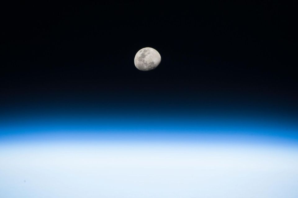 This image of the moon, released on Aug.
