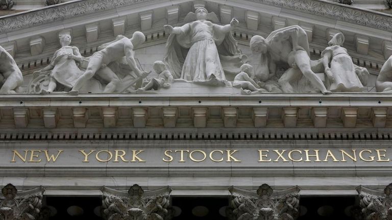 The facade of the NYSE on Oct. 4, 2014.