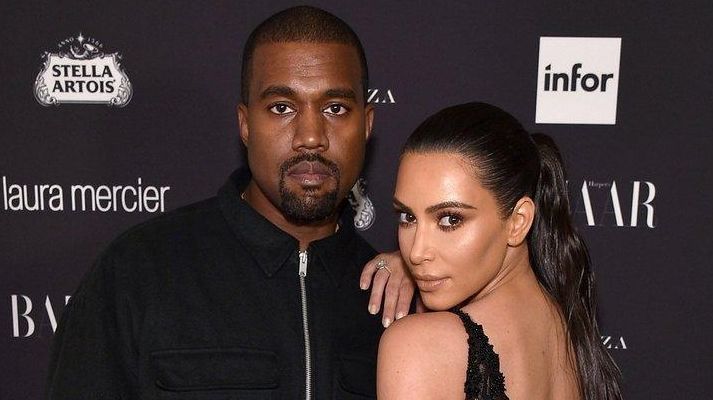 Kanye West and Kim Kardashian at The Plaza