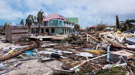 Hurricane Irma left a path of destruction in