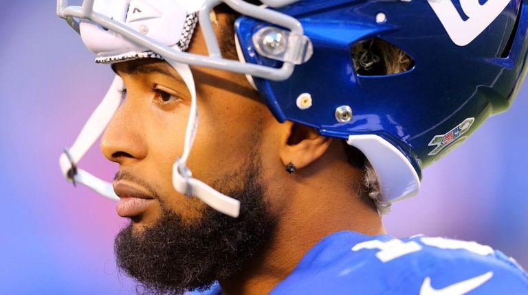 Odell Beckham #13 of the New York Giants