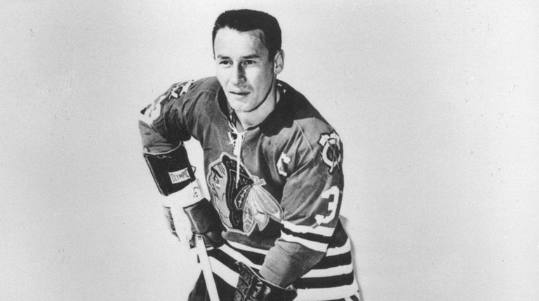 Defenseman Pierre Pilote helped the Chicago Blackhawks win