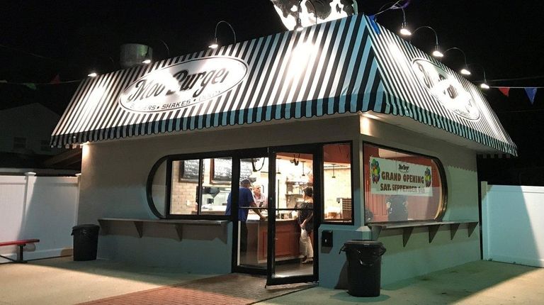 Moo Burger in Island Park, seen here on