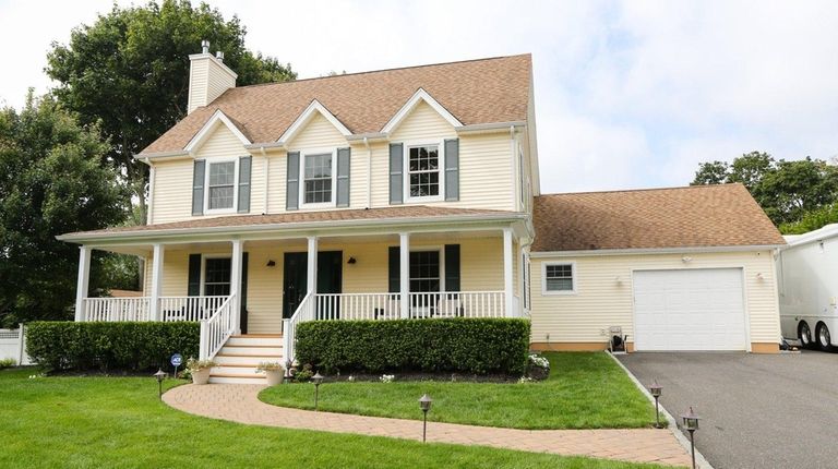 This house, on Fanning Avenue in Hampton Bays,