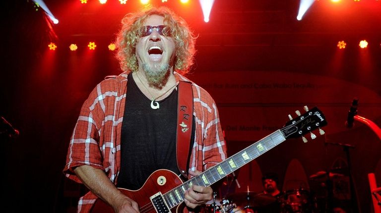 Sammy Hagar is still moving fast -- he