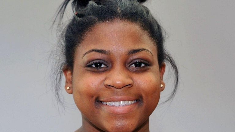 Half Hollow East's Nicole Jackson, who competes in