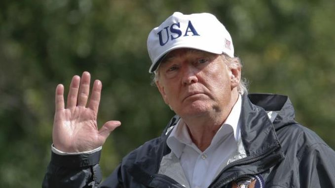 President Donald Trump at the White House, Thursday,