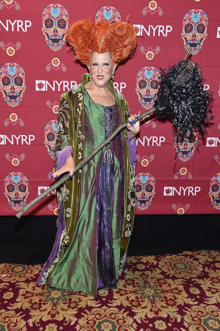 Bette Midler reprised her role as Winifred Sanderson